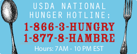 USDA National Hunger Hotline