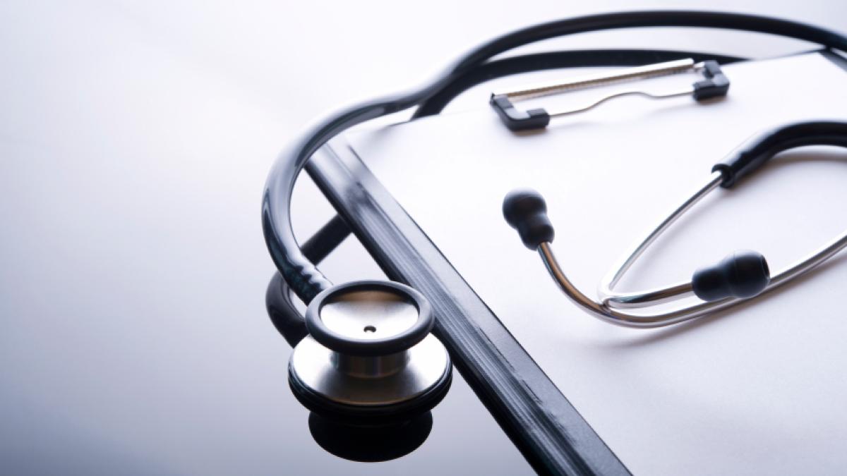 stethoscope on a clipboard stethoscope on a clipboard