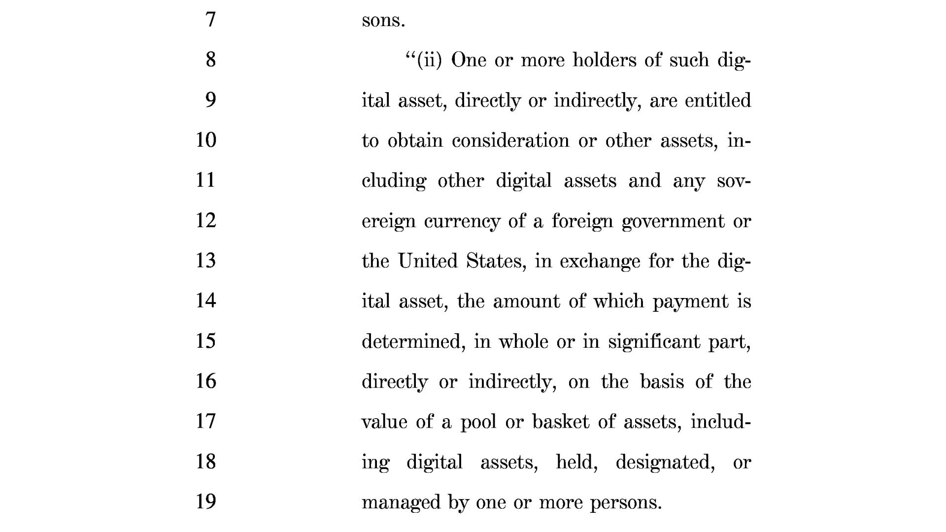 Managed Stablecoins are Securities Act of 2019 Bill Text  page  2 